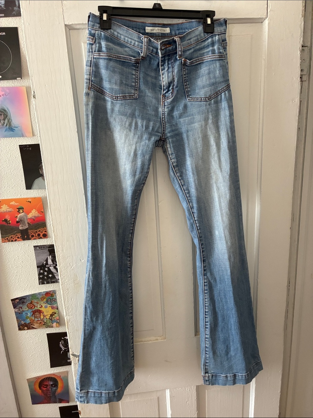 Stetson Light Blue Flare Jeans